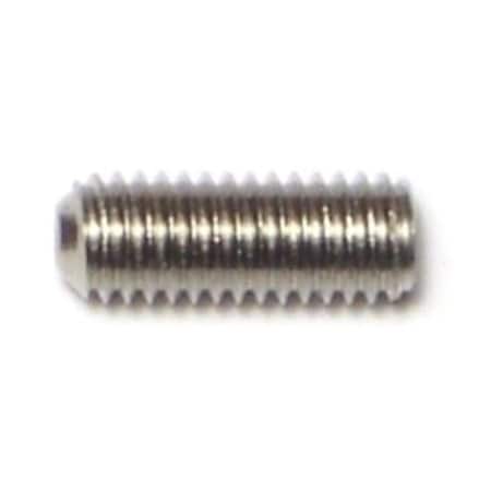 Midwest Fastener #10-32 x 1/2" 18-8 Stainless Steel Fine Thread Hex Socket Headless Set Screws 15PK 75012